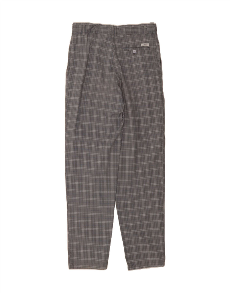 MAC Mens Tapered Chino Trousers W32 L34 Grey Check Vintage Mac and Second-Hand Mac from Messina Hembry 