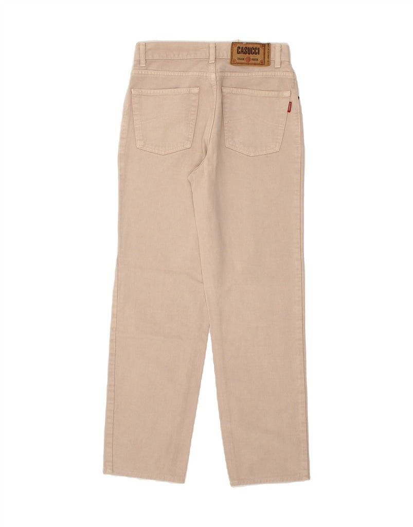 CASSUCI Mens Straight Jeans IT 46 Small W28 L30 Beige Cotton Vintage Cassuci and Second-Hand Cassuci from Messina Hembry 