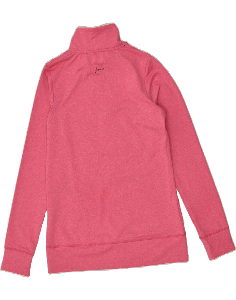 JOULES Womens Tracksuit Top Jacket UK 10 Small Pink Polyester | Vintage Joules | Thrift | Second-Hand Joules | Used Clothing | Messina Hembry 