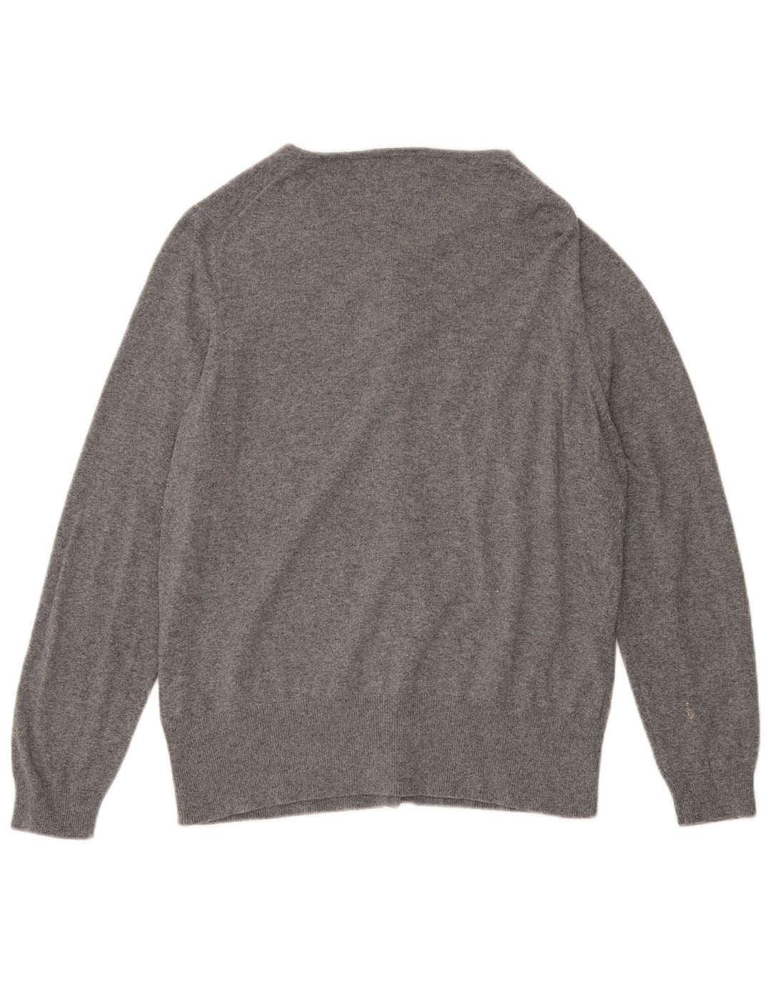 Marks & Spencer Womens Cardigan Sweater UK 22 3XL  Grey Viscose