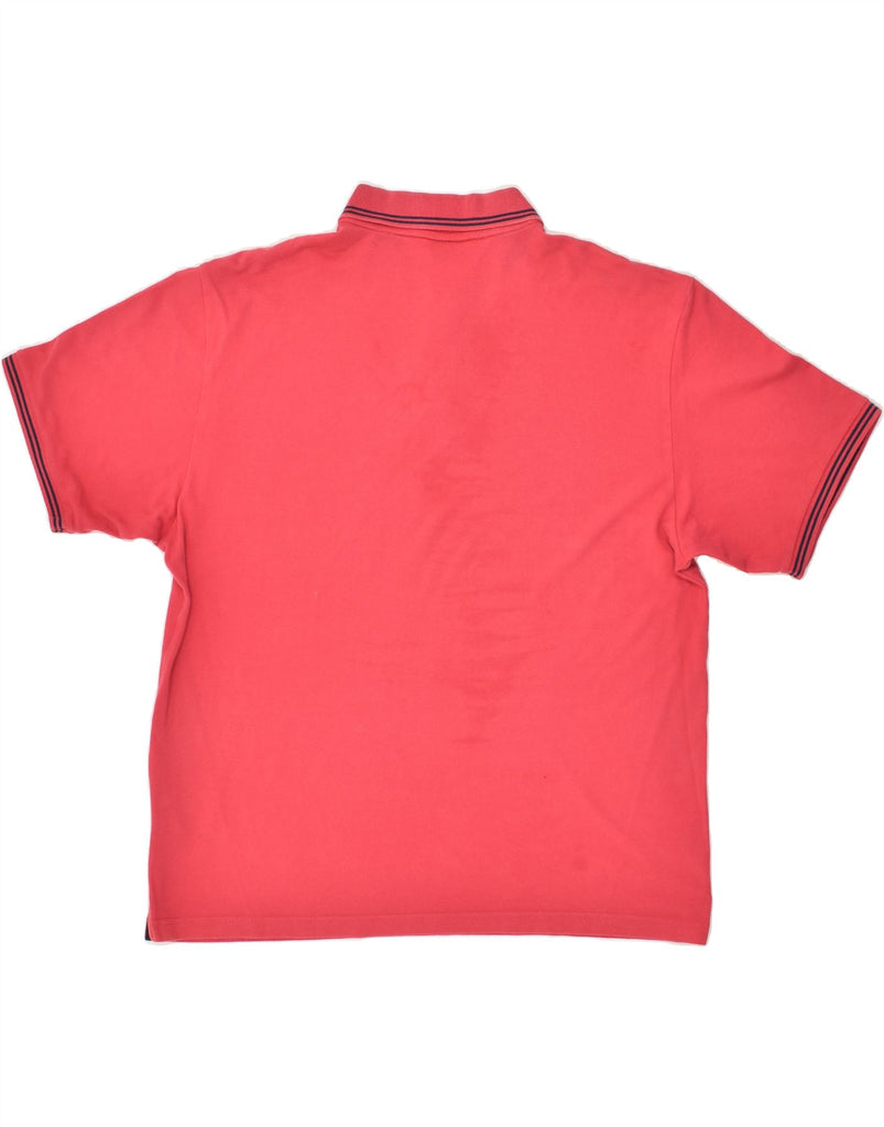 CHAMPION Mens Polo Shirt 2XL Red Cotton | Vintage Champion | Thrift | Second-Hand Champion | Used Clothing | Messina Hembry 