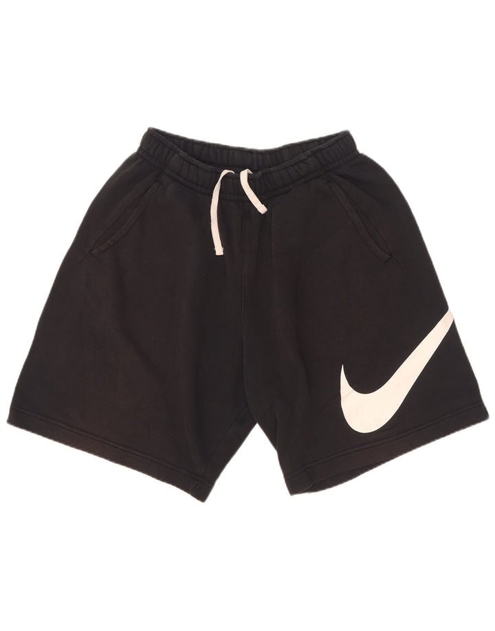 Nike Mens Graphic Sport Shorts Small  Black Cotton