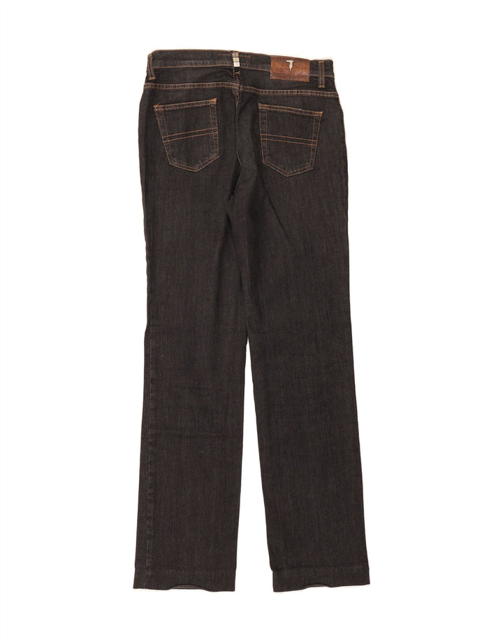 TRUSSARDI Womens Straight Jeans W29 L32  Grey Cotton Vintage Trussardi and Second-Hand Trussardi from Messina Hembry 