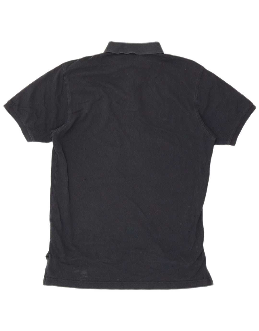 Gant Mens Polo Shirt Large Black Cotton