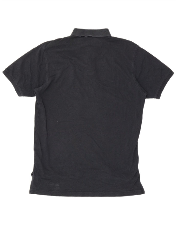 Gant Mens Polo Shirt Large Black Cotton