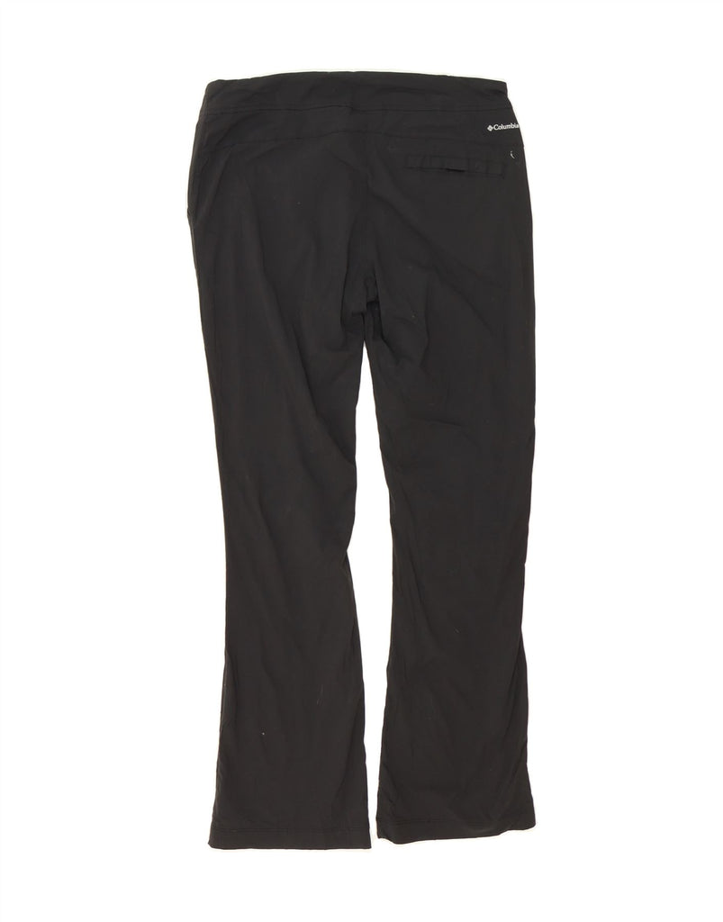 COLUMBIA Womens Straight Casual Trousers US 12 Large W38 L32 Black Vintage Columbia and Second-Hand Columbia from Messina Hembry 