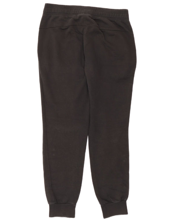 Adidas Womens Tracksuit Trousers Joggers UK 8/10 Small Black Cotton