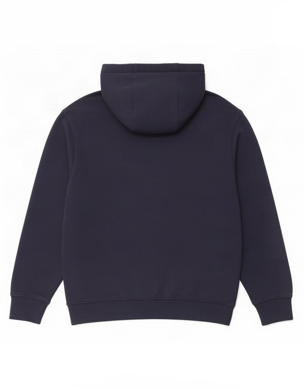 Nike Mens Hoodie Jumper Medium Navy Blue Cotton