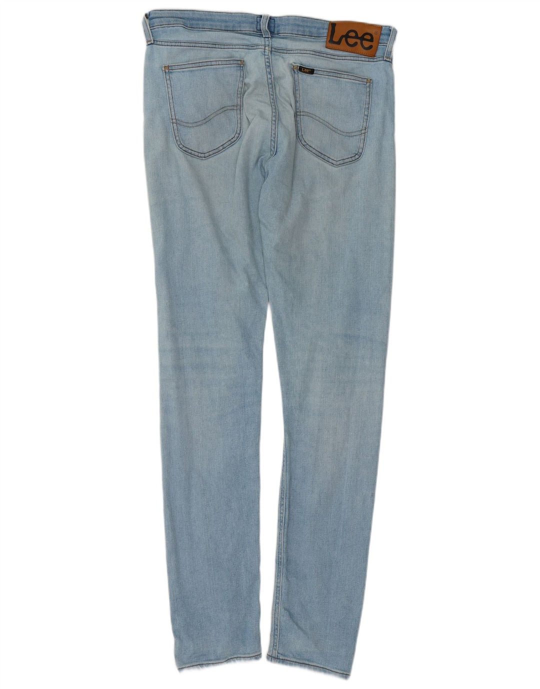 LEE Mens Malone Skinny Jeans W34 L34 Blue Cotton