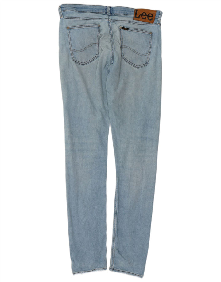 LEE Mens Malone Skinny Jeans W34 L34 Blue Cotton