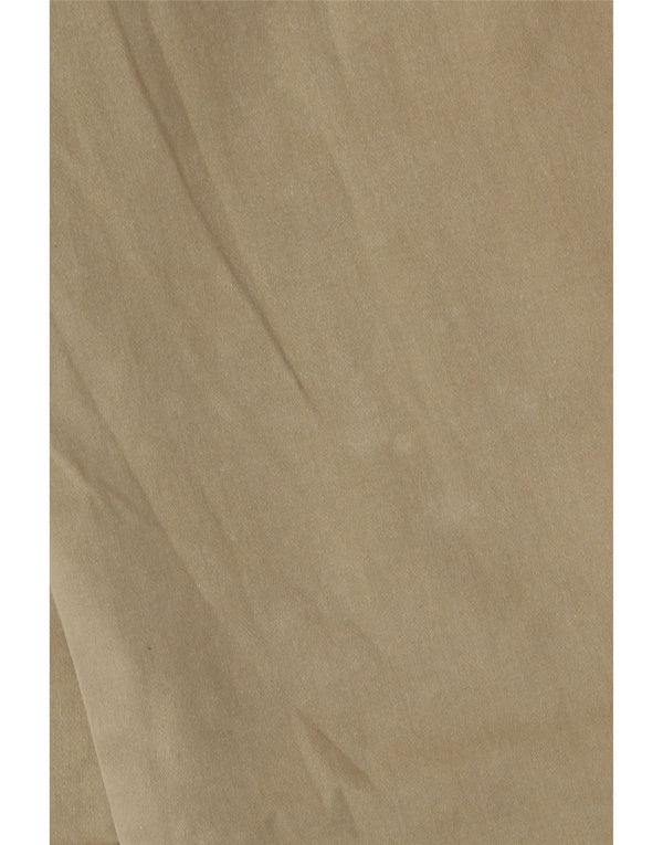 Marlboro Classics Womens Slim Casual Trousers W28 L30 Khaki Cotton