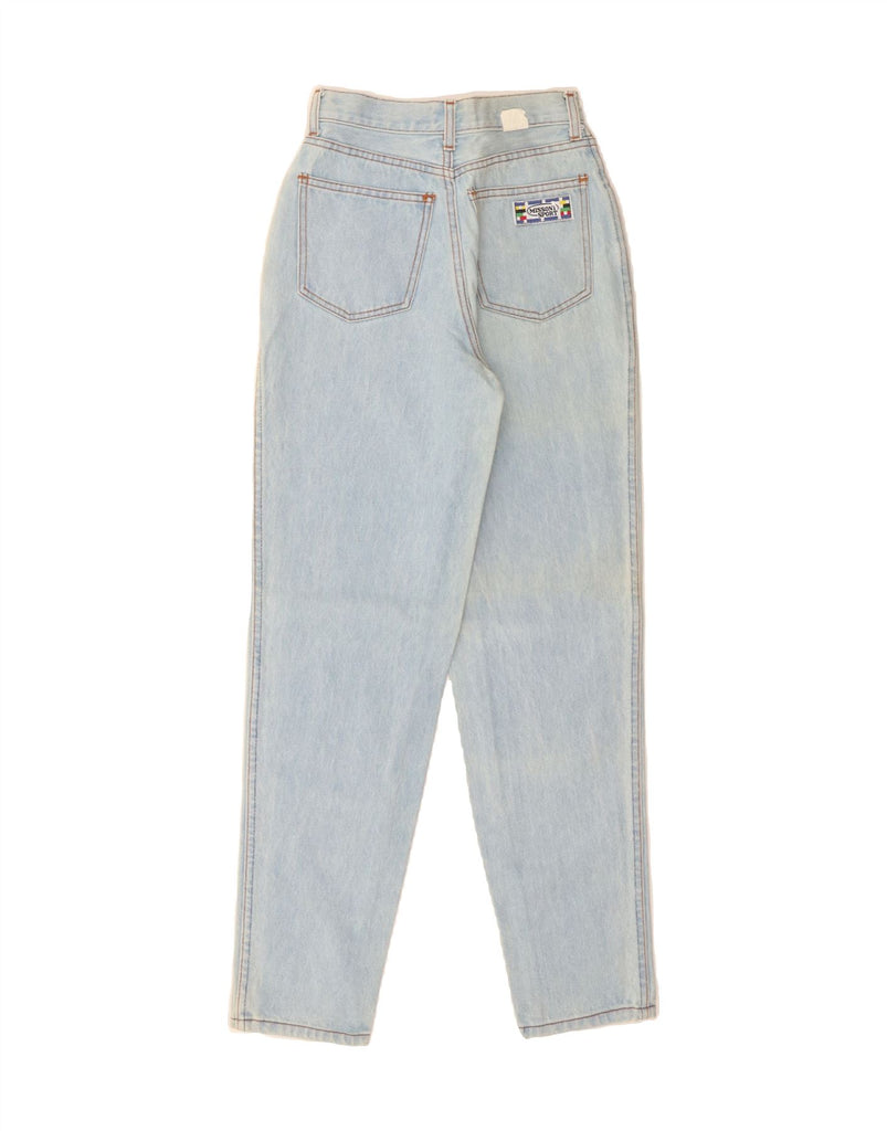 MISSONI SPORT Womens High Waist Tapered Jeans IT 40 Small W27 L24 Blue Vintage Missoni Sport and Second-Hand Missoni Sport from Messina Hembry 