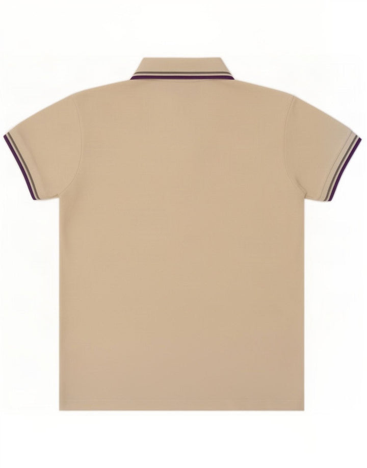 Fred Perry Mens Polo Shirt Medium White Cotton