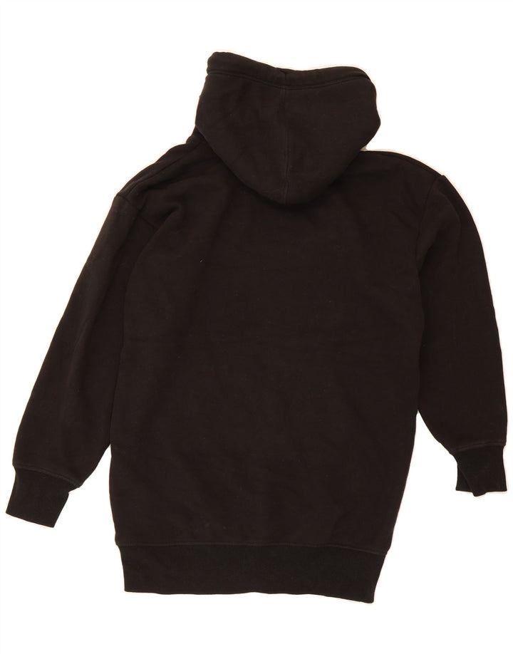 SUPERDRY Mens Loose Fit Hoodie Jumper XS Black Cotton Vintage Superdry and Second-Hand Superdry from Messina Hembry 