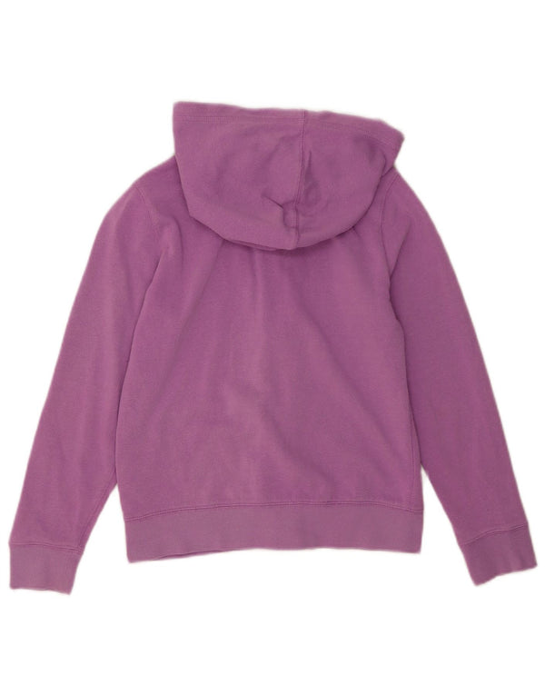 Polo Ralph Lauren Girls Zip Hoodie Sweater 12-13 Years Large Purple Cotton
