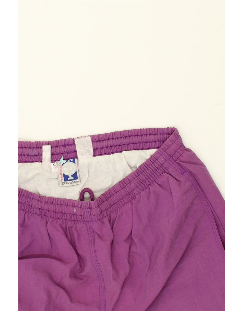 LOTTO Mens Sport Shorts XL Purple | Vintage Lotto | Thrift | Second-Hand Lotto | Used Clothing | Messina Hembry 