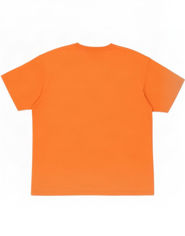 Carhartt Mens Graphic T-Shirt Top Large Orange Cotton