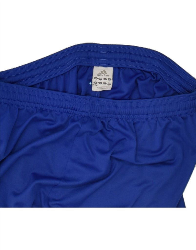 ADIDAS Mens Sport Shorts UK 30 Medium Blue | Vintage Adidas | Thrift | Second-Hand Adidas | Used Clothing | Messina Hembry 