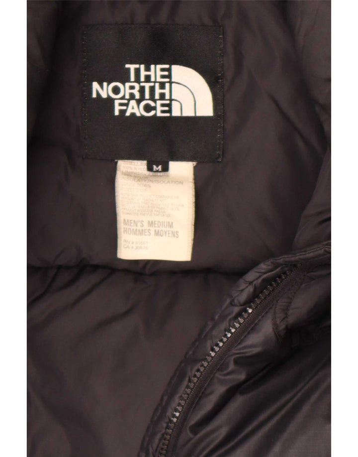 The North Face Mens Padded Gilet UK 38 Medium Black Nylon