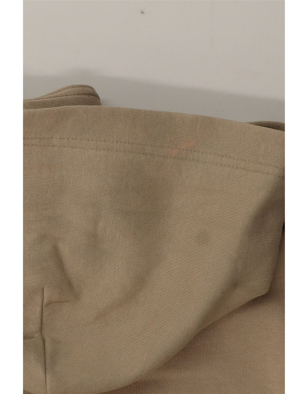 Champion Mens Hoodie Jumper Medium Beige Cotton