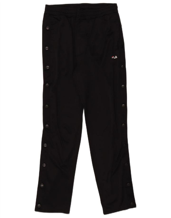Fila Mens Tracksuit Trousers Medium  Black