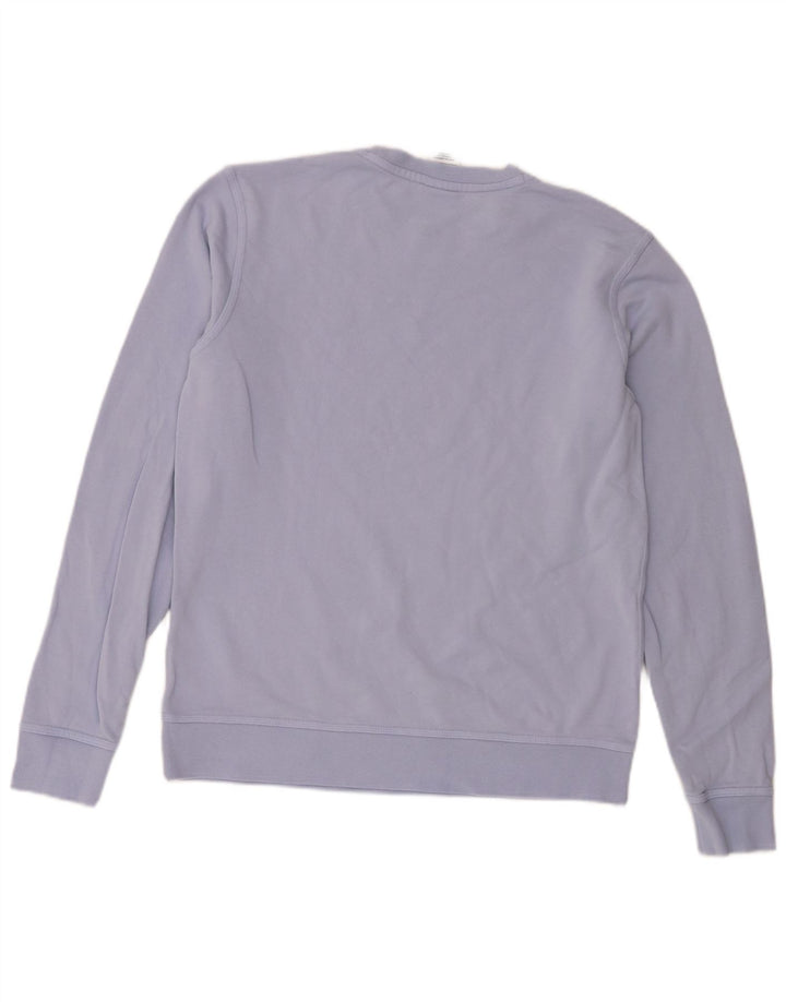 Nike Womens Sweatshirt Jumper UK 14 Medium Blue