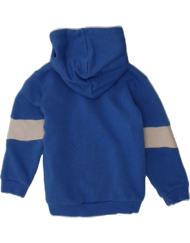 PUMA Baby Boys Zip Hoodie Sweater 6-9 Months Blue Colourblock Cotton Vintage Puma and Second-Hand Puma from Messina Hembry 