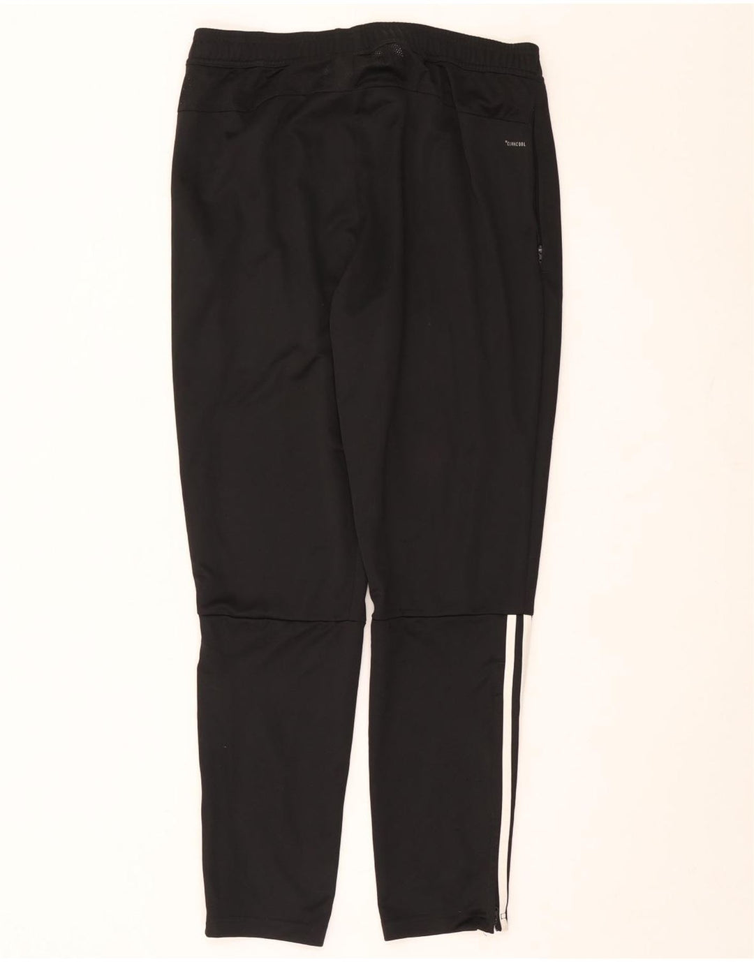 Adidas Mens Tracksuit Trousers Large Black Polyester