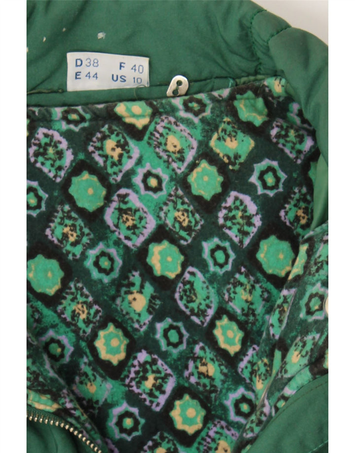 SERGIO TACCHINI Womens Oversized Windbreaker Jacket EU 40 Medium Green Vintage Sergio Tacchini and Second-Hand Sergio Tacchini from Messina Hembry 