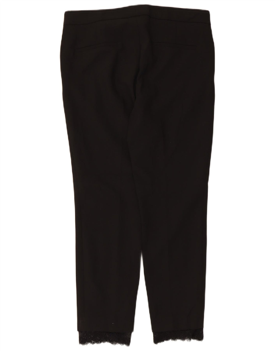 Zara Womens Slim Suit Trousers Medium W28 L26 Black Polyester