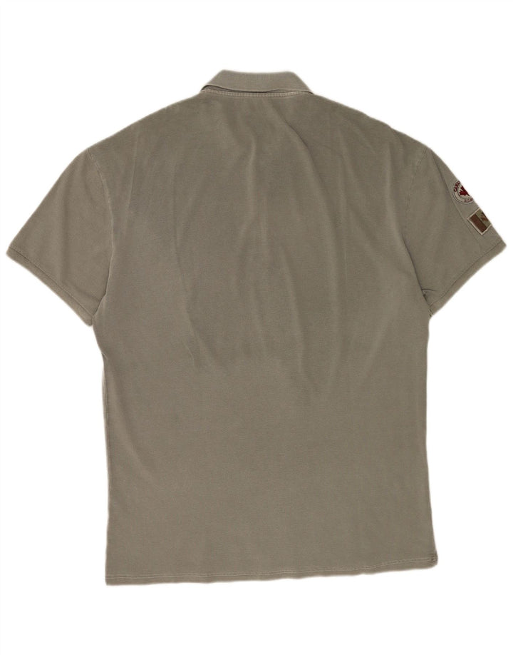 Canadiens Mens Graphic Polo Shirt IT 56 2XL Green