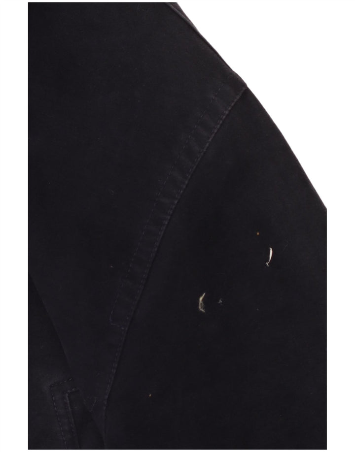 Armata Di Mare Mens Utility Jacket IT 52 XL Navy Blue Cotton