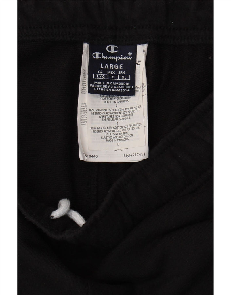 CHAMPION Mens Tracksuit Trousers Large  Navy Blue Cotton Vintage Champion and Second-Hand Champion from Messina Hembry 