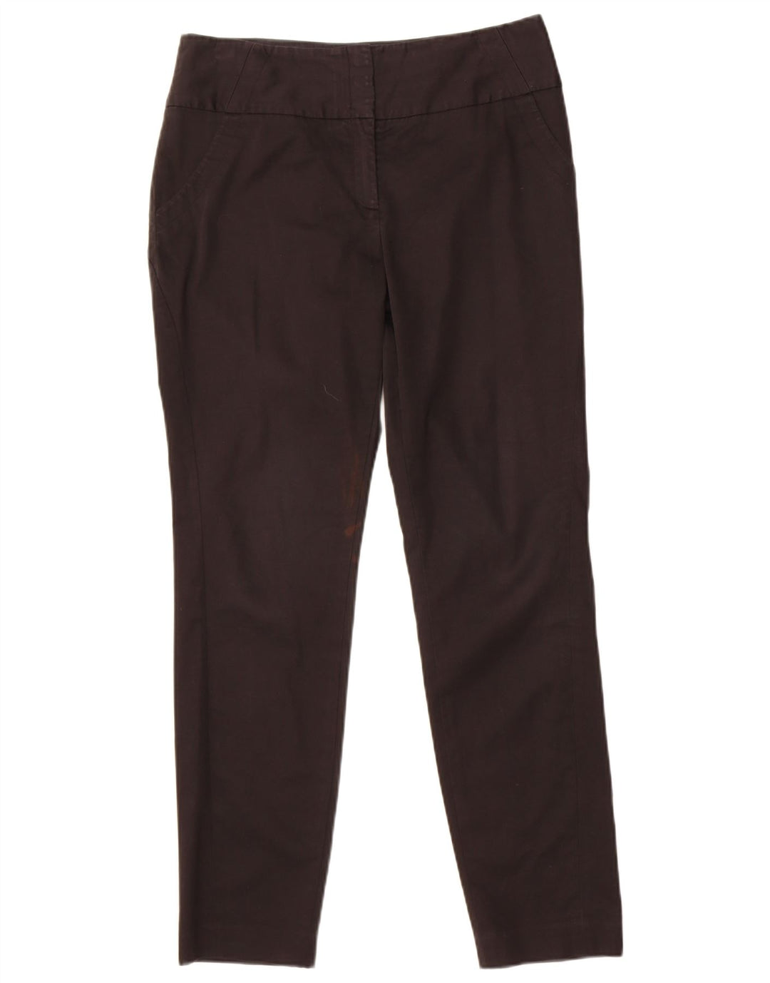 Ted Baker Womens Slim Chino Trousers Size 3 Medium W30 L29 Black Cotton