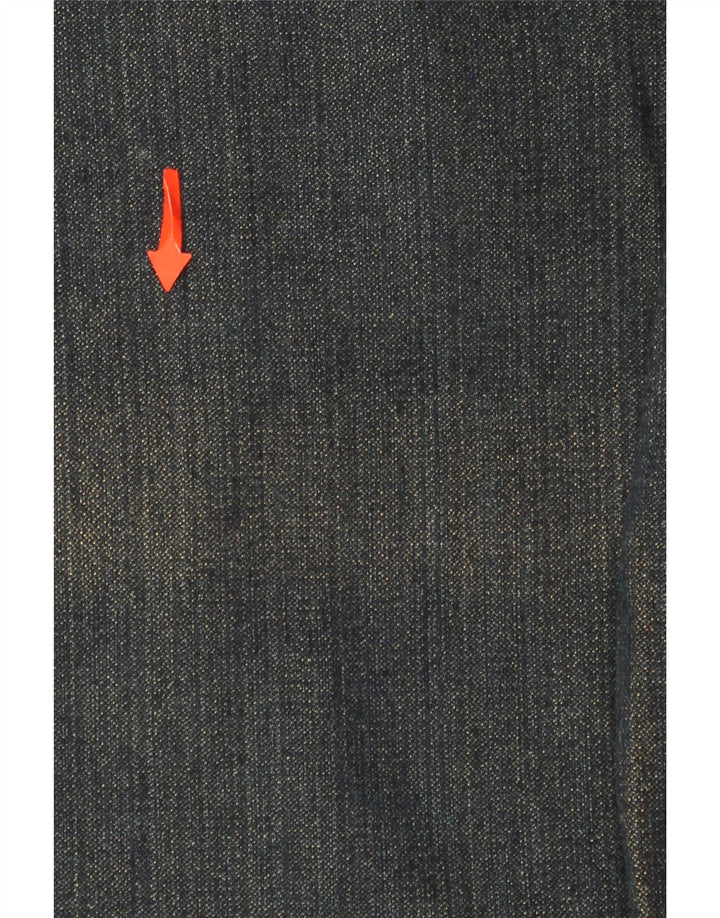 Guess Mens Classic Fit Straight Jeans W34 L34 Navy Blue Cotton