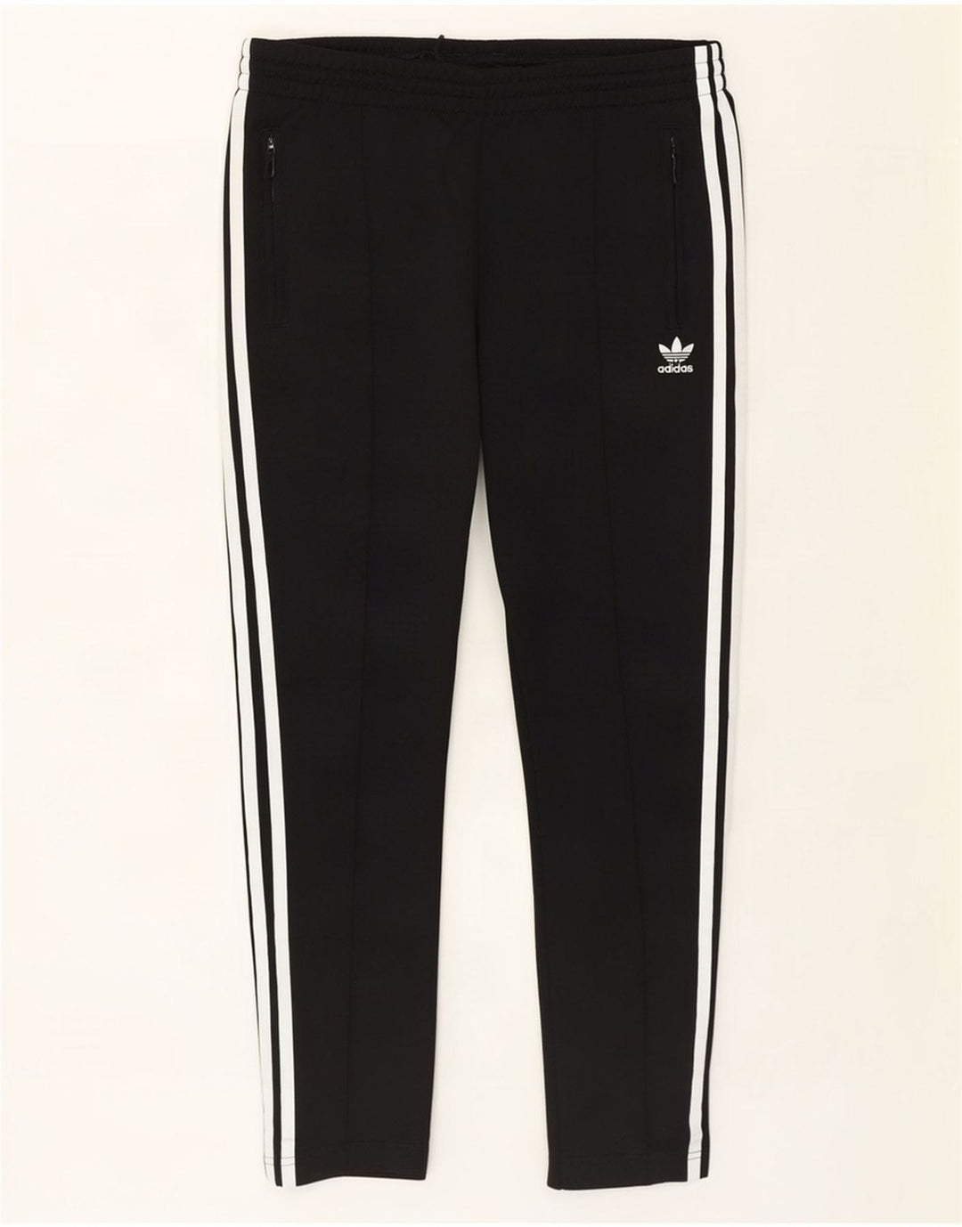 Adidas Womens Tracksuit Trousers UK 10 Small Black Polyester