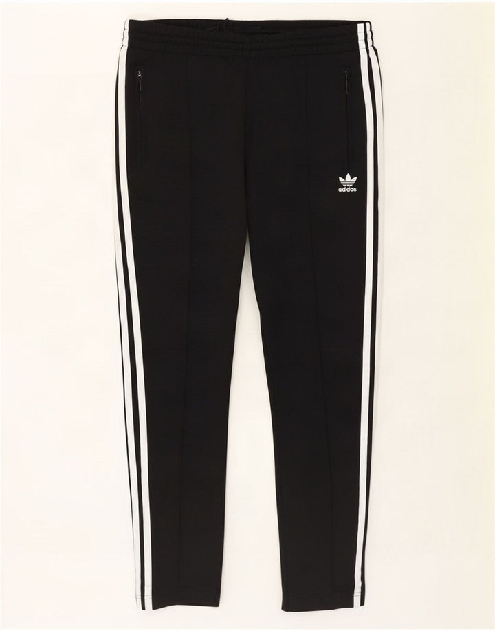 Adidas Womens Tracksuit Trousers UK 10 Small Black Polyester