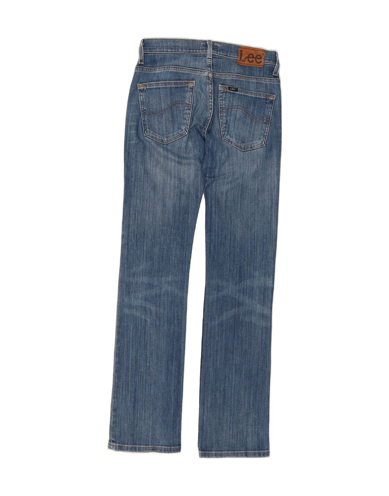 LEE Womens Knox Zip Straight Jeans W30 L34 Blue Cotton Vintage Lee and Second-Hand Lee from Messina Hembry 