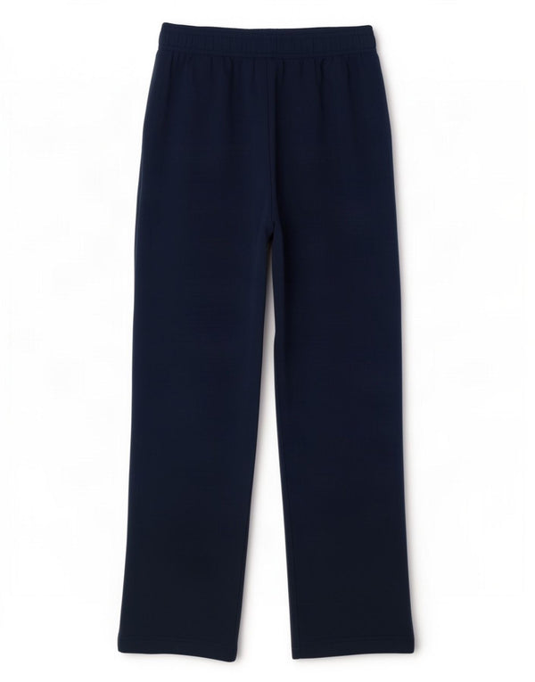 Asics Boys Tracksuit Trousers 9-10 Years Navy Blue Polyester