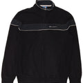 Champion Mens Tracksuit Top Jacket Large Black Colourblock