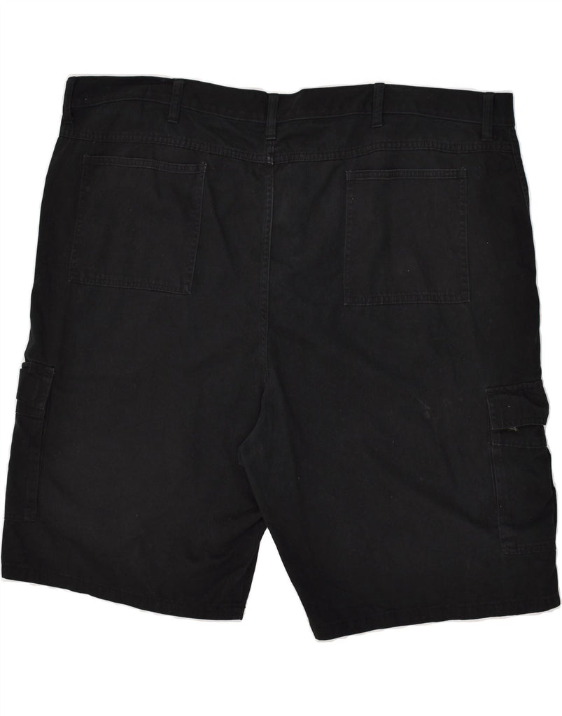 WRANGLER Mens Cargo Shorts W48 4XL Black Cotton | Vintage Wrangler | Thrift | Second-Hand Wrangler | Used Clothing | Messina Hembry 