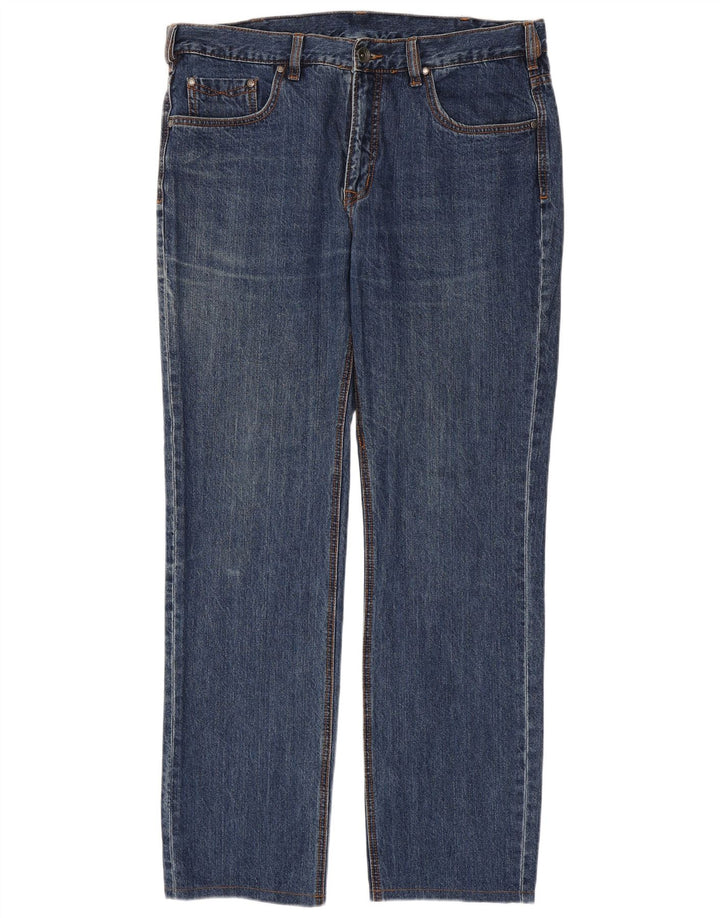 Rifle Mens Straight Jeans W38 L33 Blue
