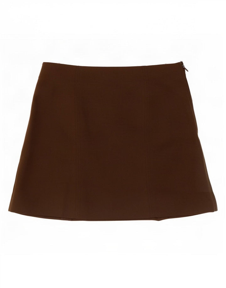 Zara Womens Mini Skirt Small W26 Brown