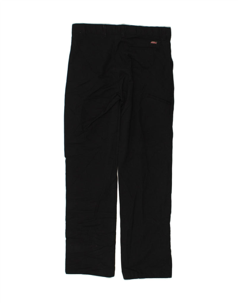 DICKIES Womens Straight Chino Trousers W30 L30 Black | Vintage Dickies | Thrift | Second-Hand Dickies | Used Clothing | Messina Hembry 