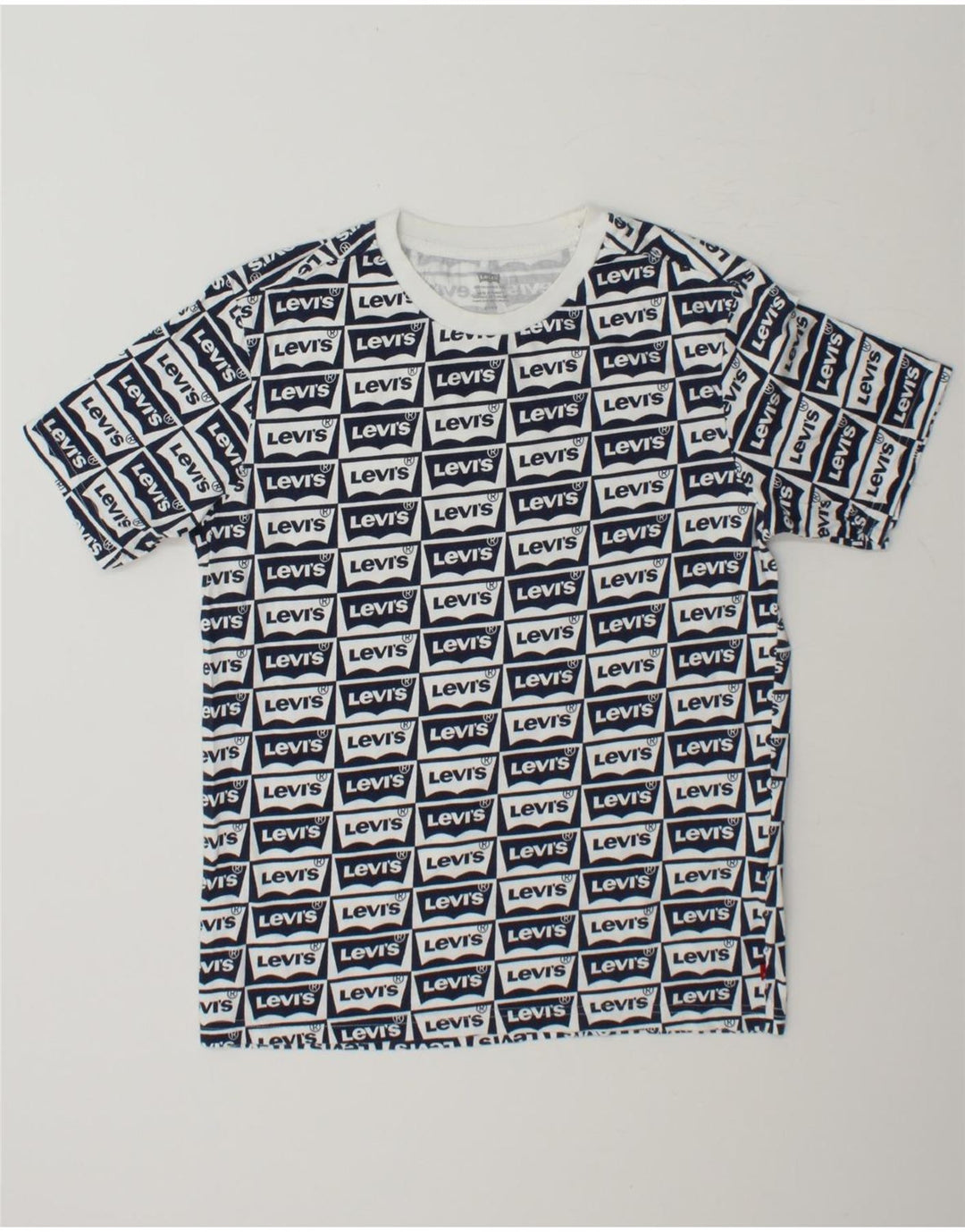 LEVI'S Mens Graphic T-Shirt Top Small Multicoloured Cotton Logo Vintage Levi's and Second-Hand Levi's from Messina Hembry 