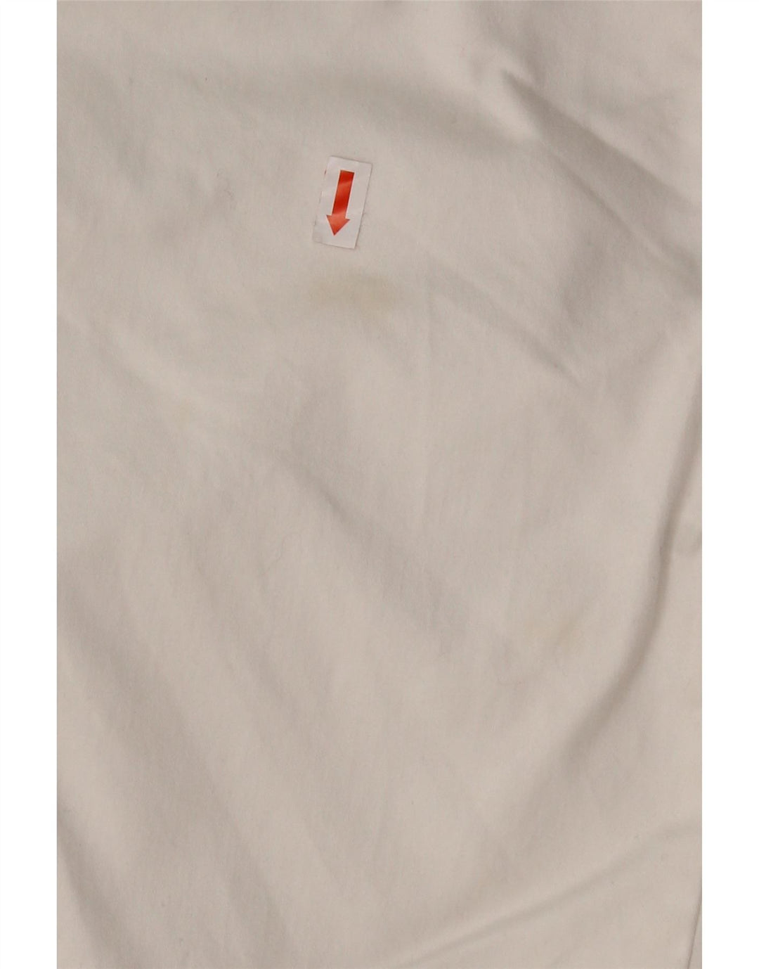 MOSSIMO Womens Straight Cropped Trousers US 4 Small W32 L22 White Cotton Vintage Mossimo and Second-Hand Mossimo from Messina Hembry 