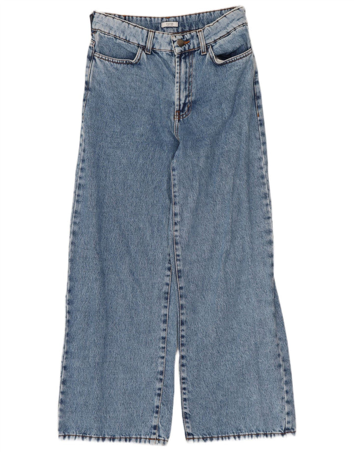 Paper Womens Wide Leg Jeans W26 L25 Blue