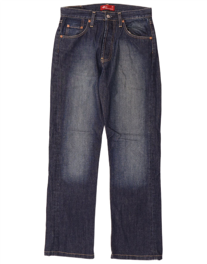 Big Star Mens Straight Jeans  W31 L31 Blue Cotton