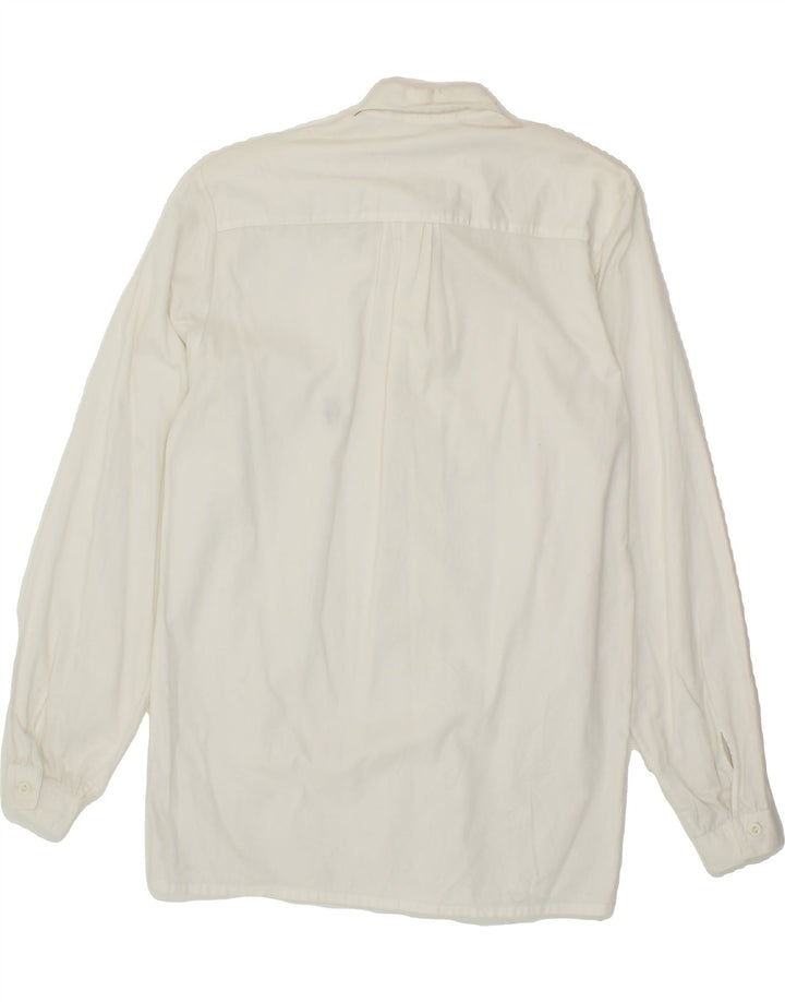 VINTAGE Womens Shirt IT 44 Medium White Vintage Vintage and Second-Hand Vintage from Messina Hembry 