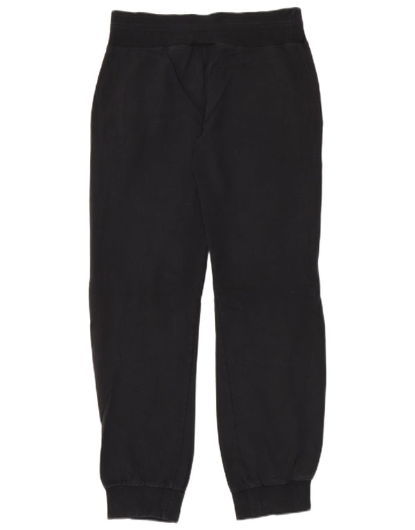 Adidas Womens Tracksuit Trousers Joggers UK 12 Medium  Black Cotton